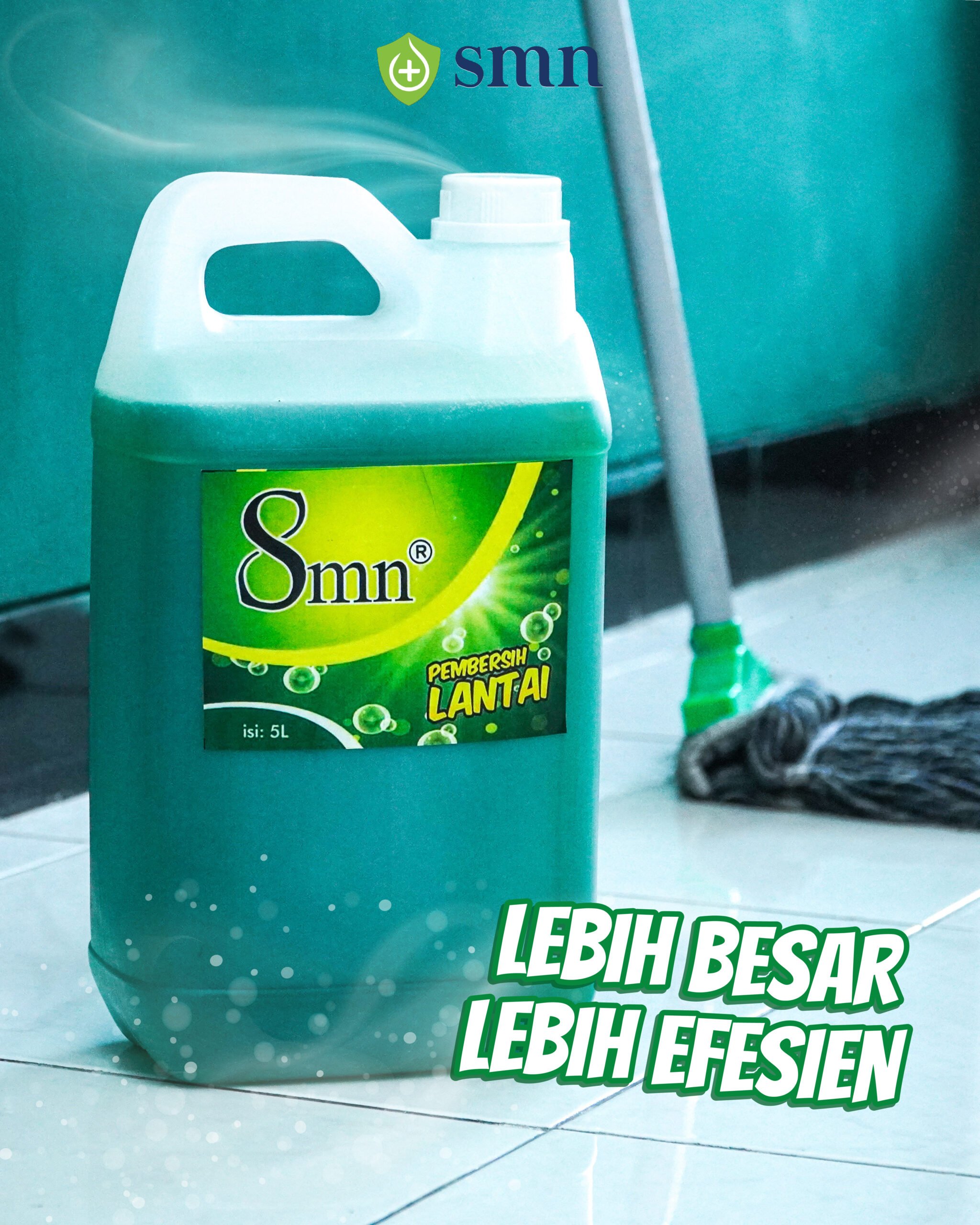 Display Produk Pembersih Lantai